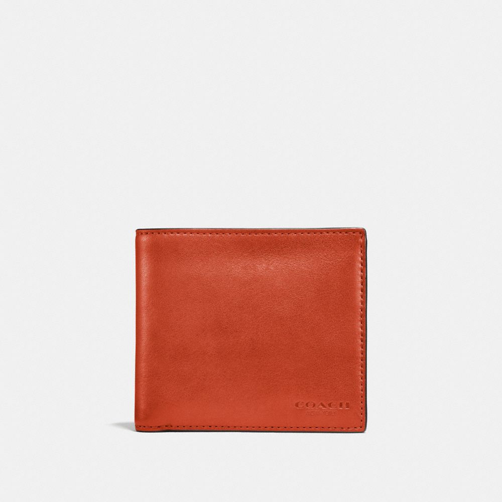 COACH F20955 Coin Wallet DEEP ORANGE