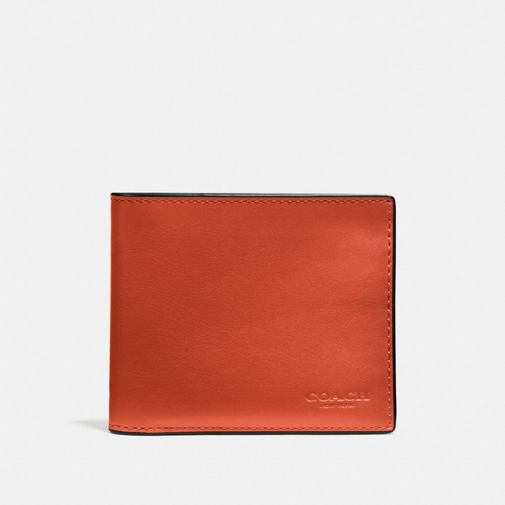 3-IN-1 WALLET - DEEP ORANGE - COACH F20956