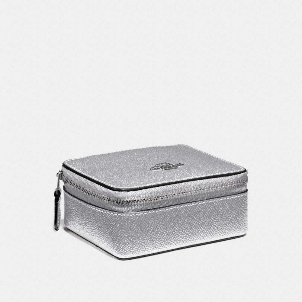 COACH F21074 Jewelry Box METALLIC SILVER/SILVER