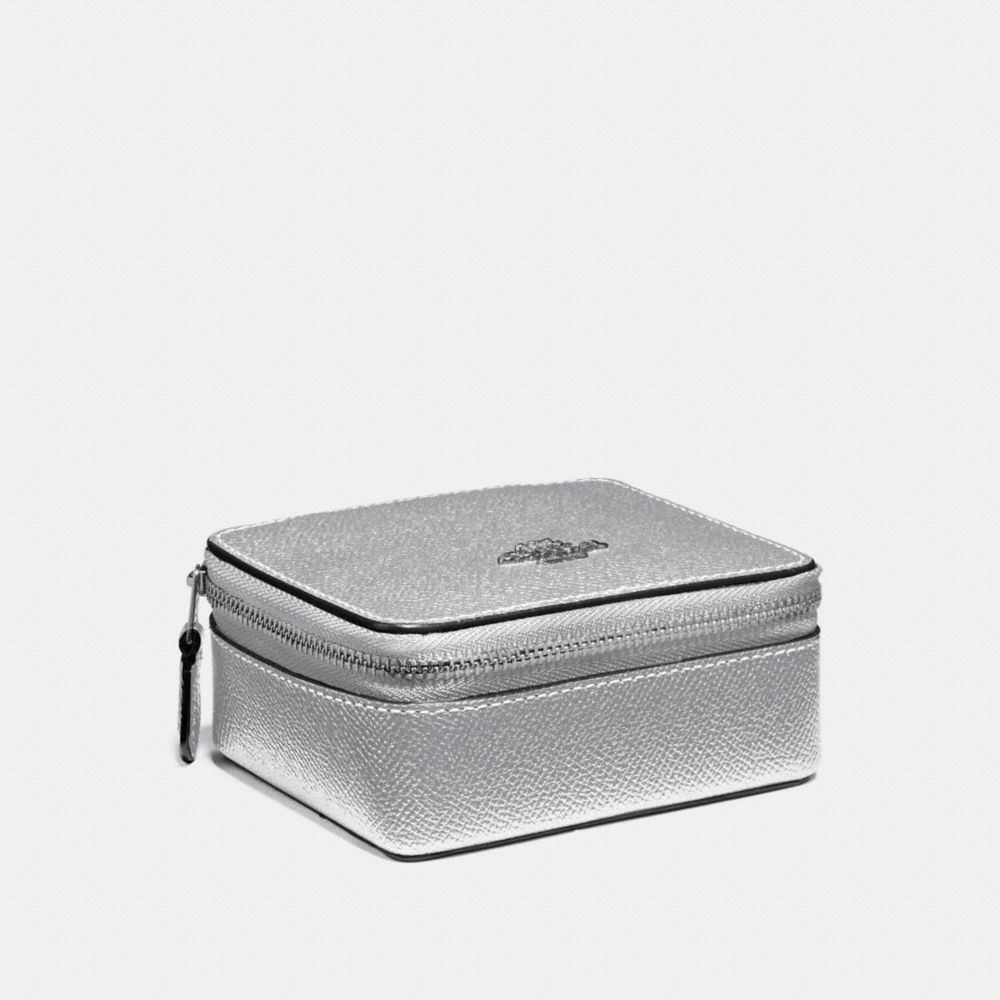 JEWELRY BOX - METALLIC SILVER/SILVER - COACH F21074