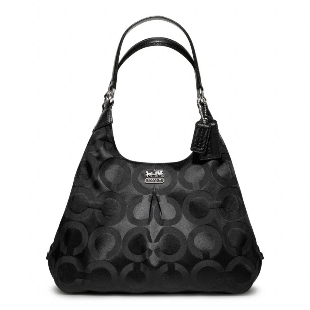 COACH F21125 Madison Op Art Sateen Maggie 