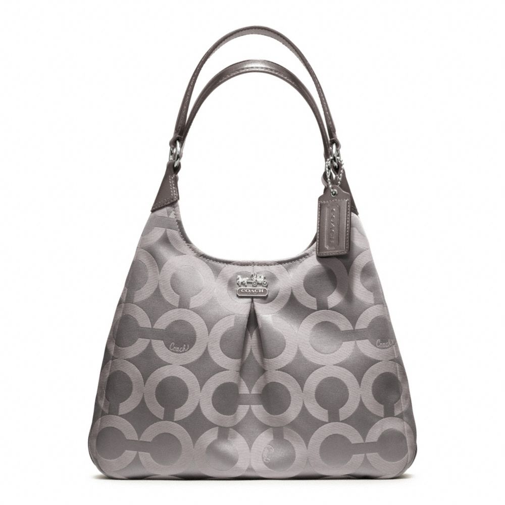 COACH MADISON OP ART SATEEN MAGGIE - ONE COLOR - F21125