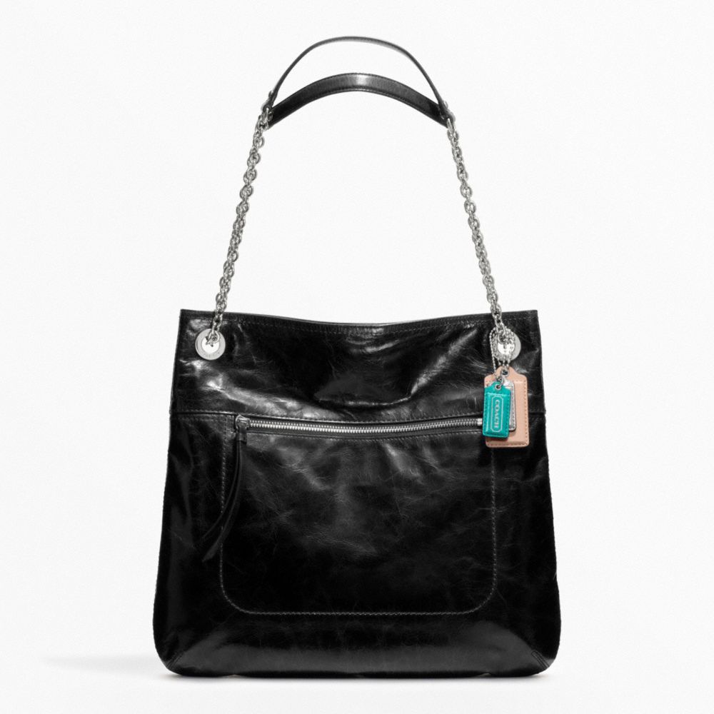 COACH F21199 POPPY LEATHER SLIM TOTE ONE-COLOR