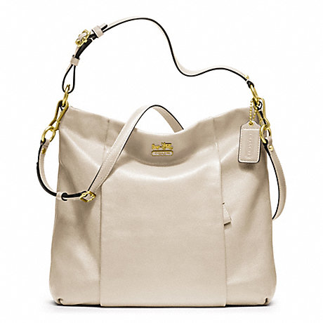 COACH MADISON LEATHER ISABELLE - BRASS/PARCHMENT - f21224