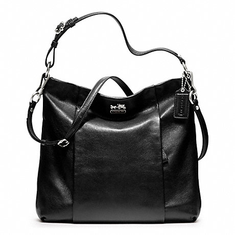 COACH F21224 MADISON LEATHER ISABELLE SILVER/BLACK