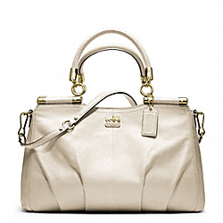 COACH MADISON LEATHER CARRIE - ONE COLOR - F21227