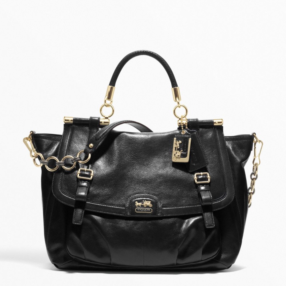 COACH MADISON PINNACLE LEATHER ABBY - ONE COLOR - F21277