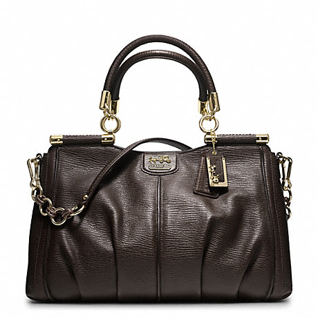 COACH f21503 MADISON PINNACLE TEXTURED LEATHER CARRIE 