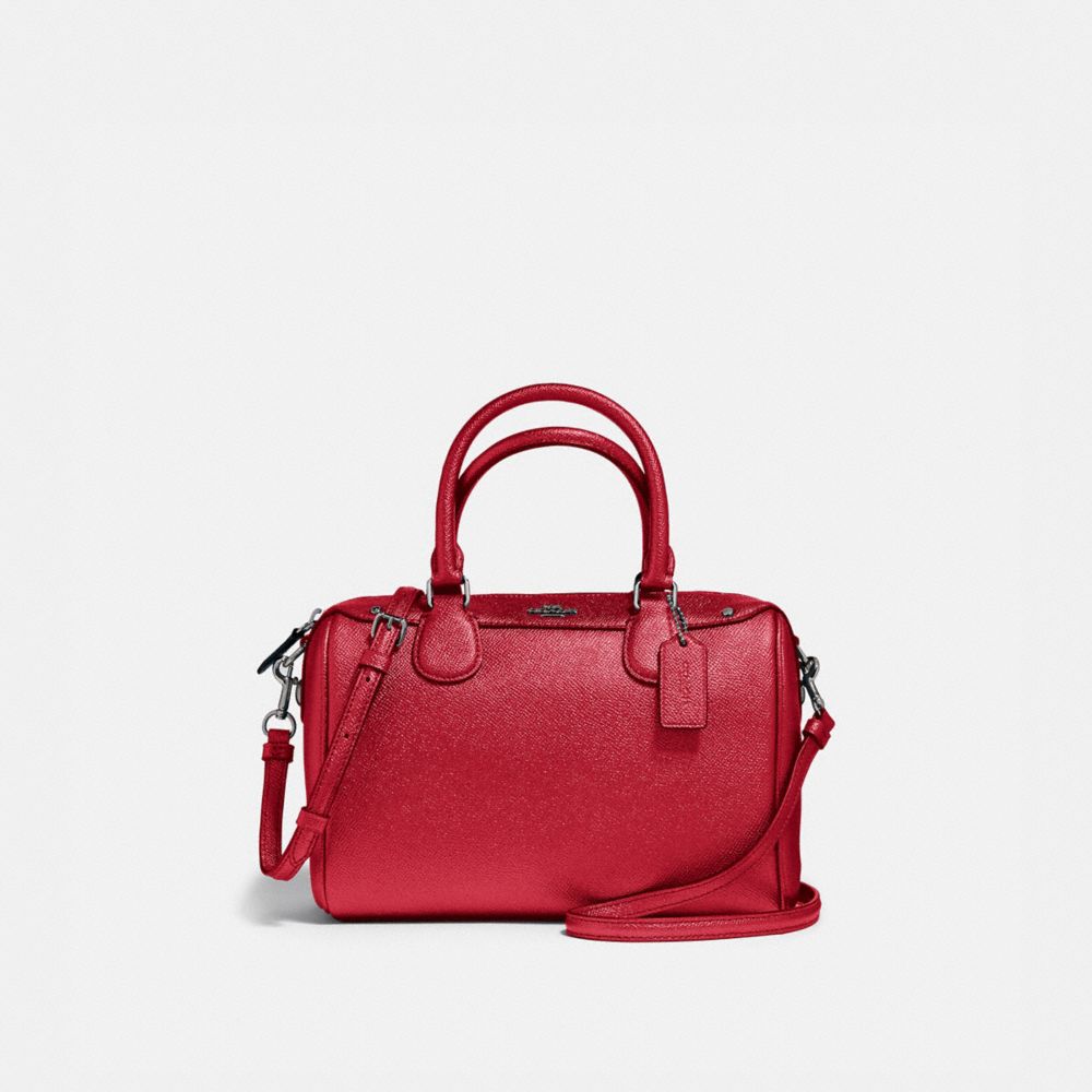 Coach Pink Leather Mini Bennett Satchel at 1stDibs