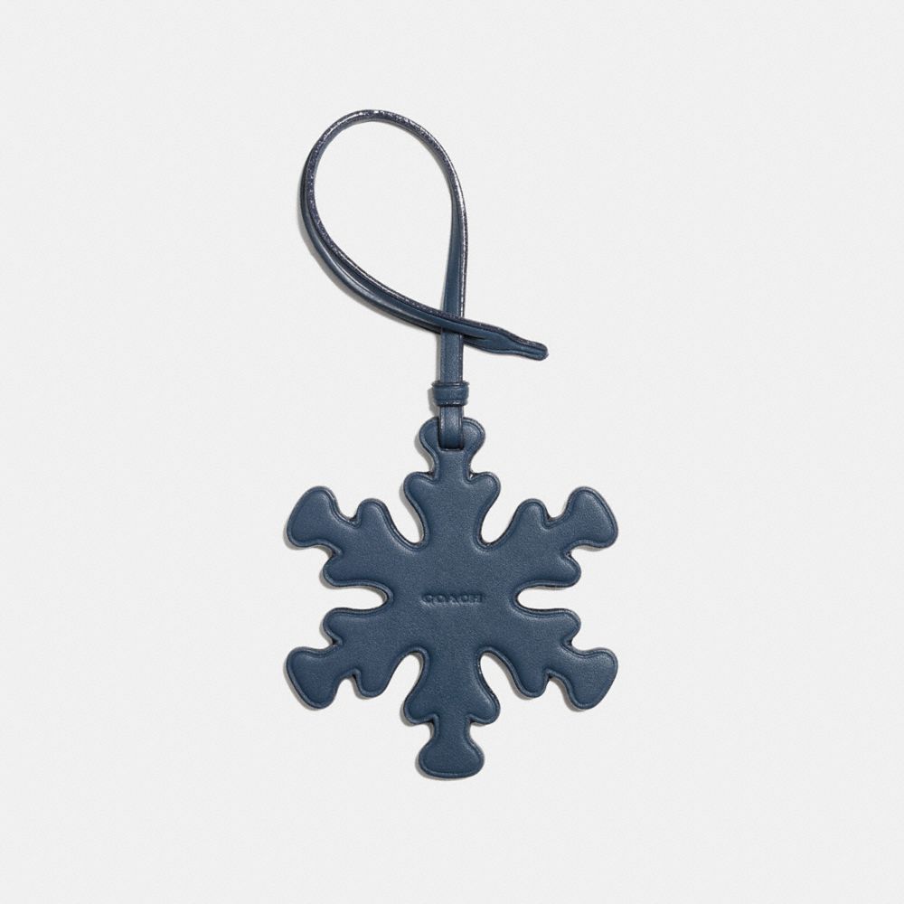 SNOWFLAKE ORNAMENT - F21532 - DARK DENIM