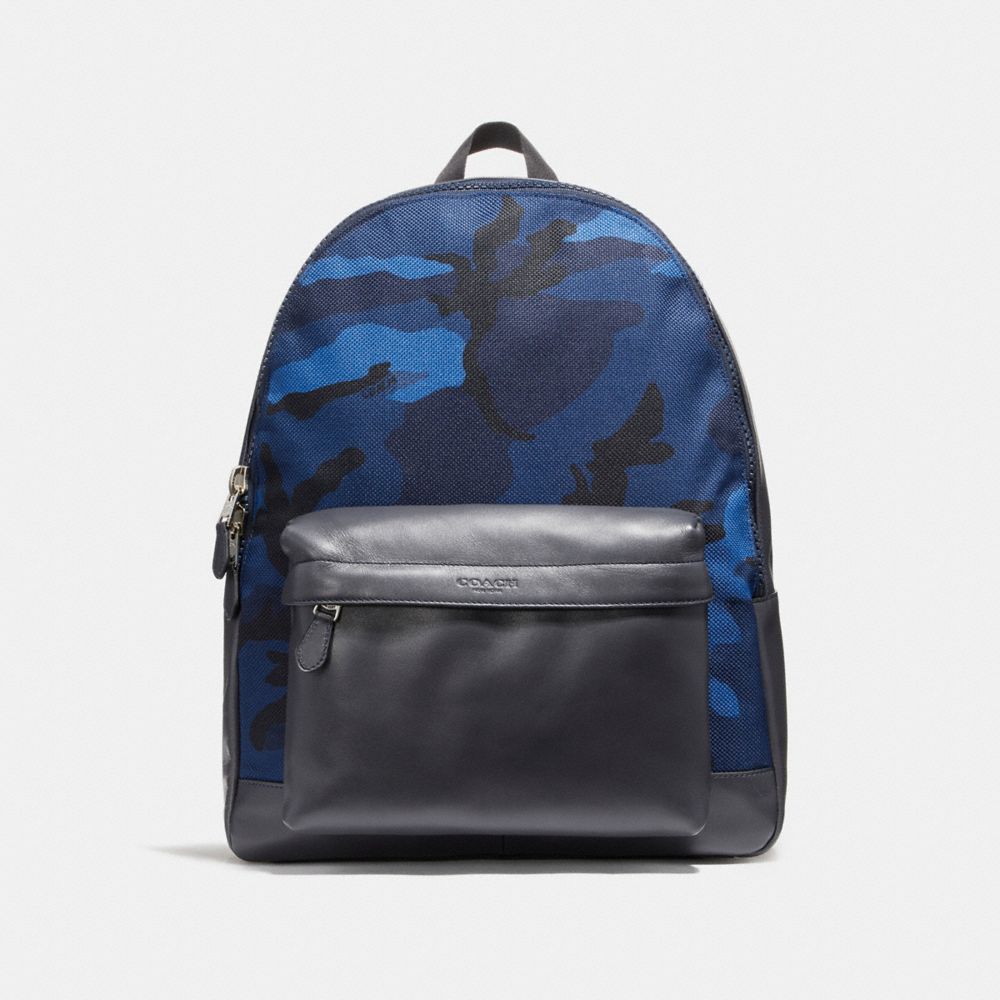 COACH F21556 Charles Backpack With Camo Print NIMS5