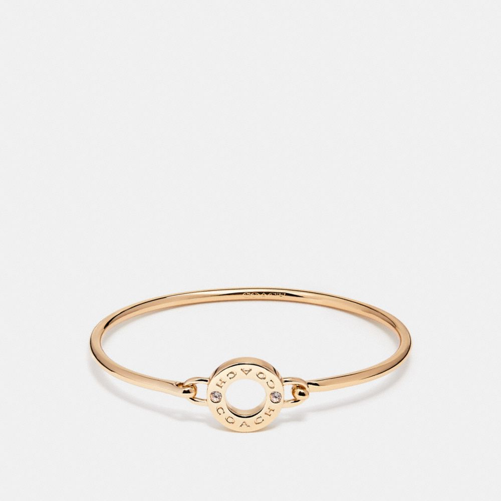 COACH f21620 OPEN CIRCLE BANGLE GOLD