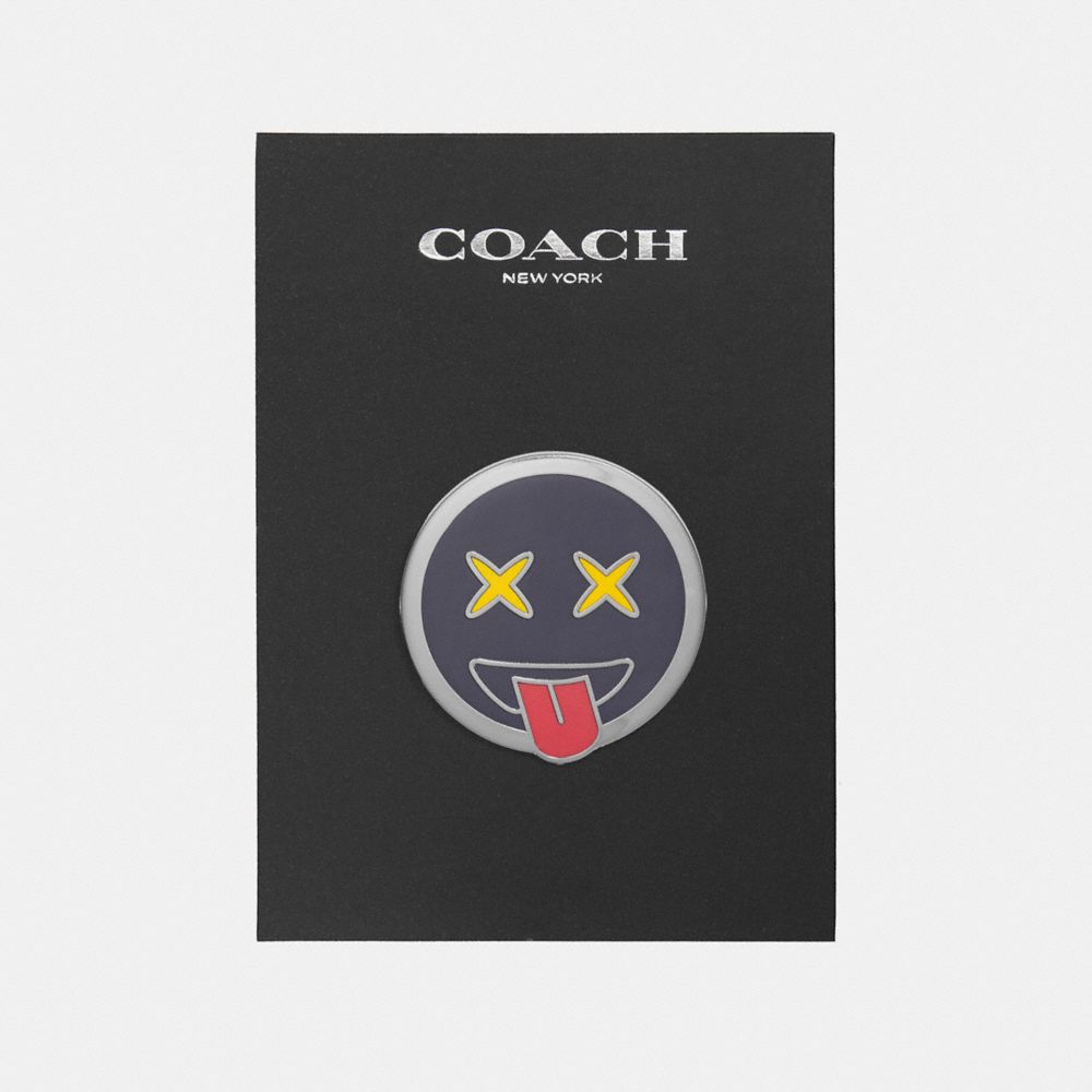 COACH EMOJI PIN - MULTICOLOR - f21653