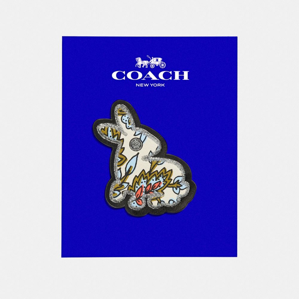 COACH F21687 Bunny Sticker MULTICOLOR