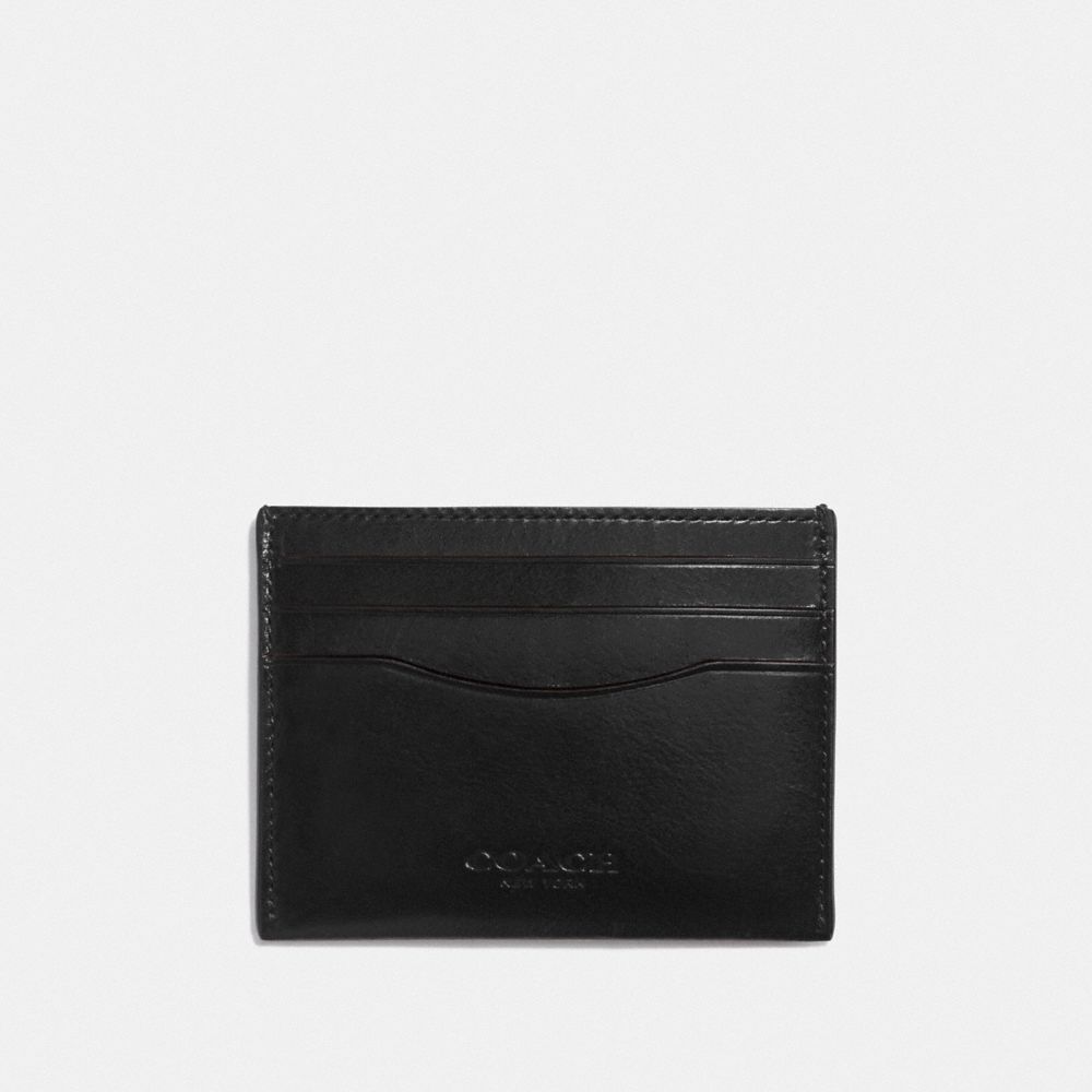CARD CASE - BLACK - COACH F21795