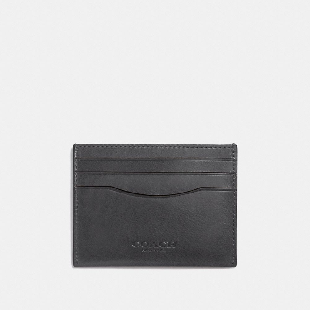 COACH F21795 - CARD CASE GRAPHITE