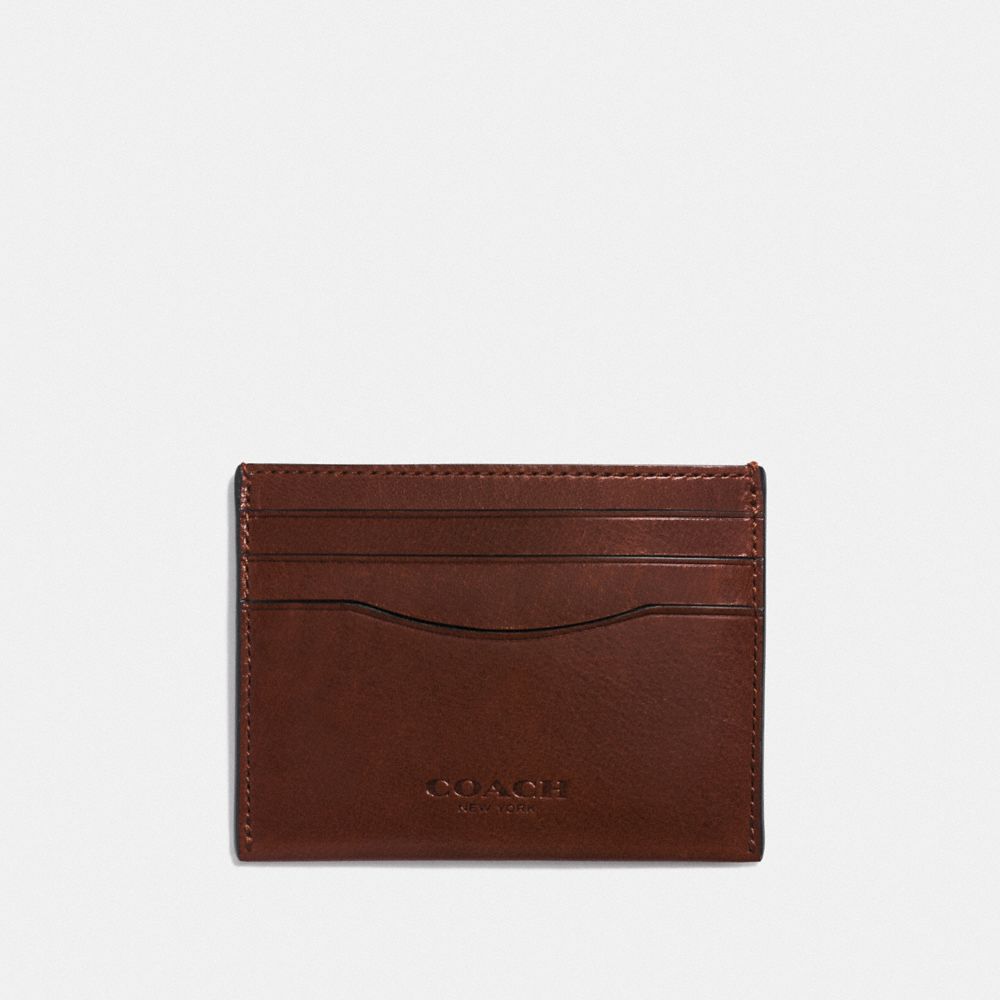 COACH F21795 - CARD CASE MAHOGANY