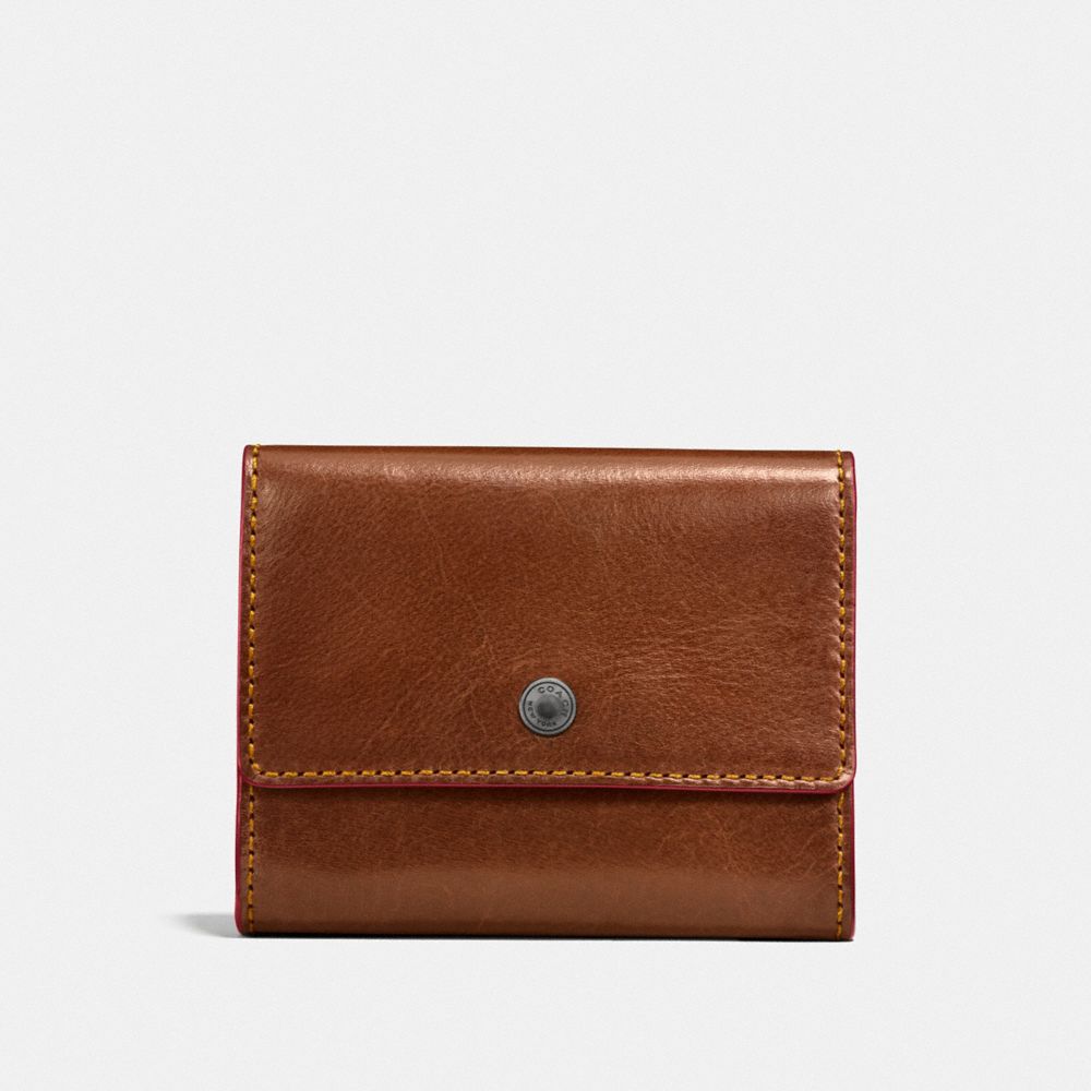 COIN CASE - DARK SADDLE - COACH F21797