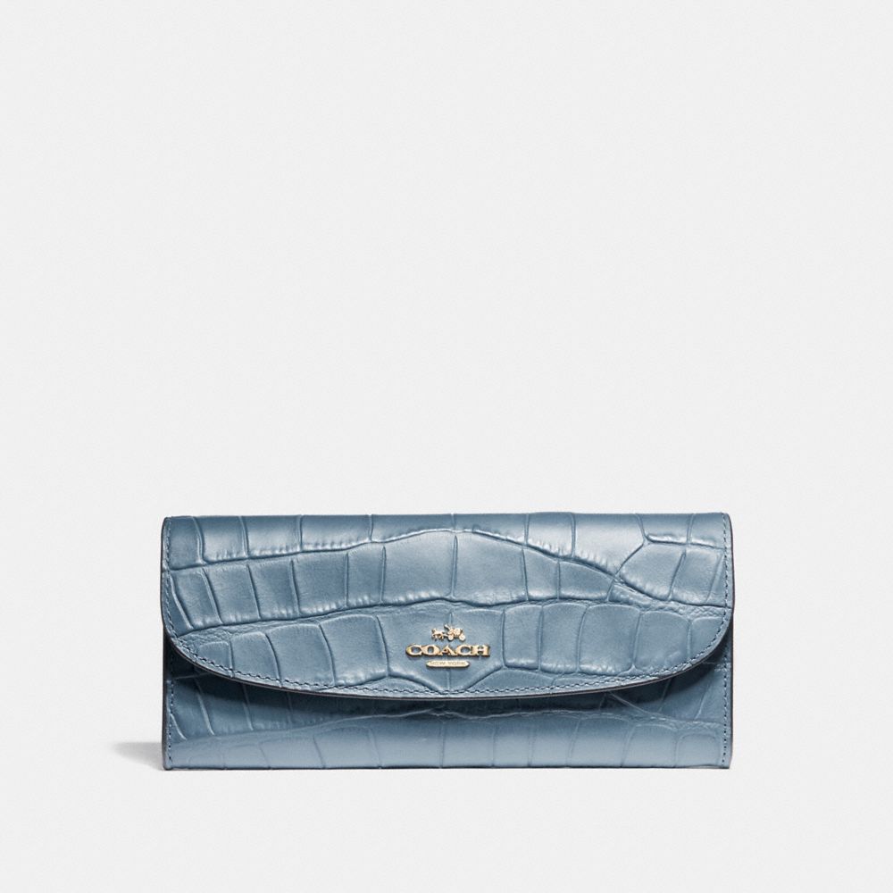 SOFT WALLET - SILVER/DUSK 2 - COACH F21830