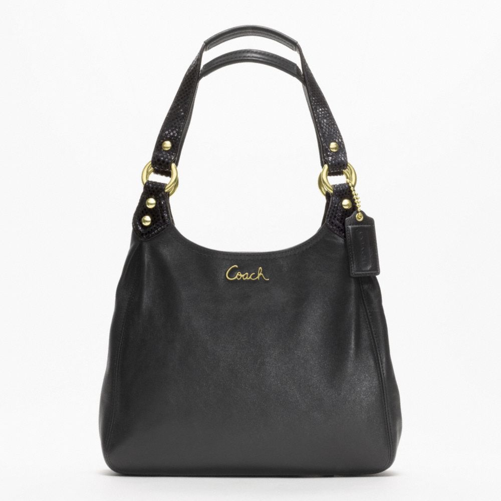 COACH ASHLEY LEATHER HOBO - ONE COLOR - F21926