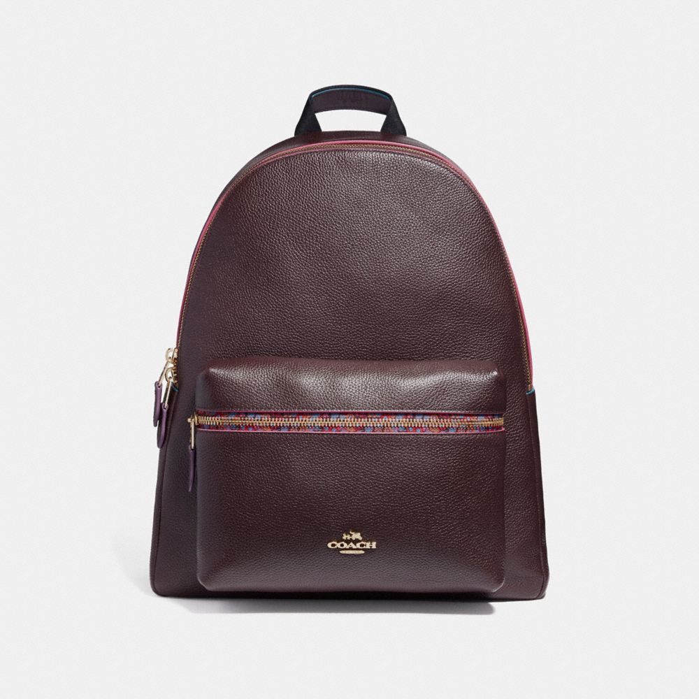 COACH F22235 - CHARLIE BACKPACK WITH EDGEPAINT IMFCG