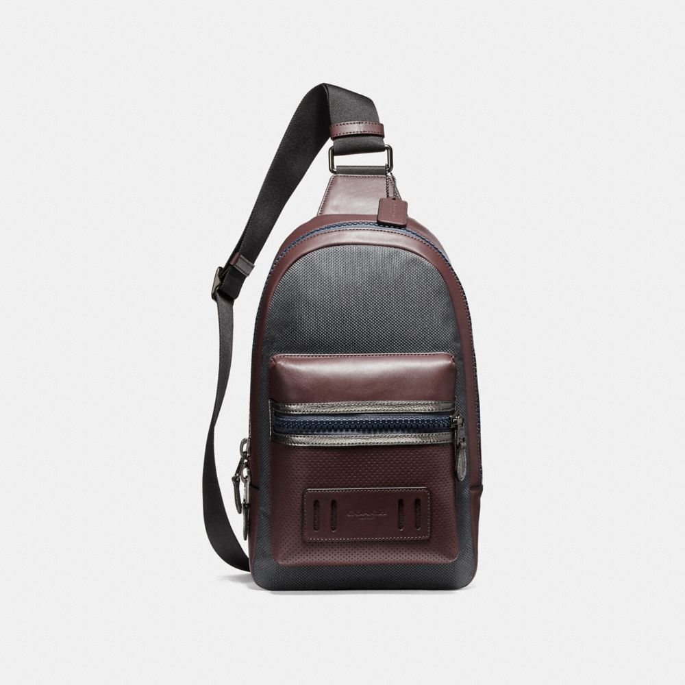 TERRAIN PACK - BLACK ANTIQUE NICKEL/OXBLOOD/MIDNIGHT NAVY - COACH F22242