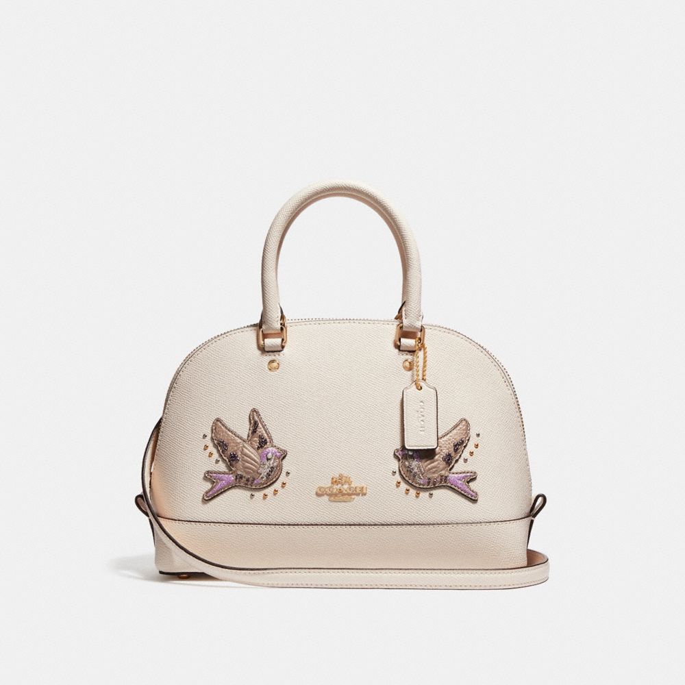 F22255 Coach Mini Sierra Satchel Peace Bird