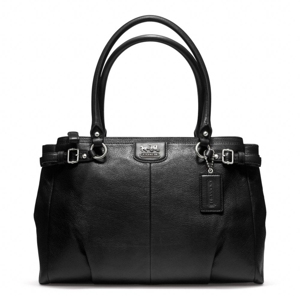 MADISON  KARA CARRYALL IN LEATHER COACH F22262