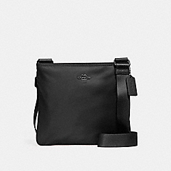 CROSSBODY - COACH f22346 - ANTIQUE NICKEL/BLACK