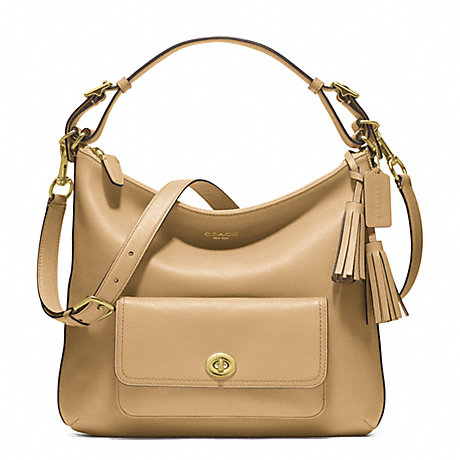 COACH F22381 COURTENAY HOBO IN LEATHER ONE-COLOR