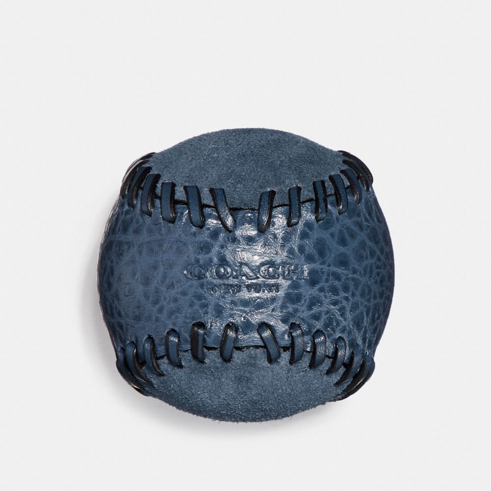 BASEBALL STITCH PAPERWEIGHT - DENIM/MIDNIGHT - COACH F22500