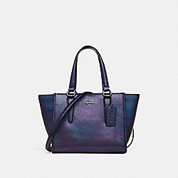 CROSBY CARRYALL 21 - COACH f22693 - BLACK ANTIQUE NICKEL/MULTI
