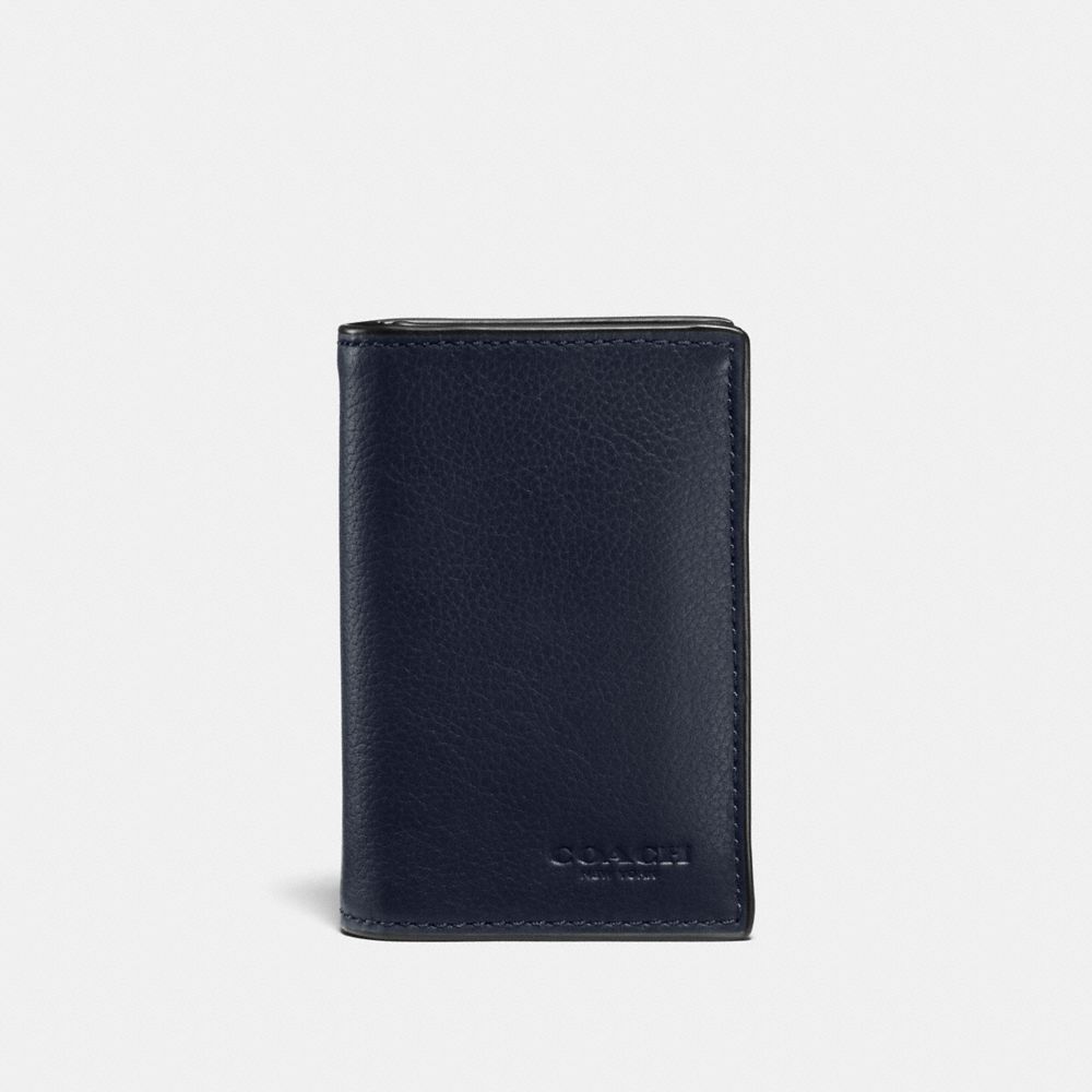 COACH F22695 - BOXED BIFOLD CARD CASE MIDNIGHT