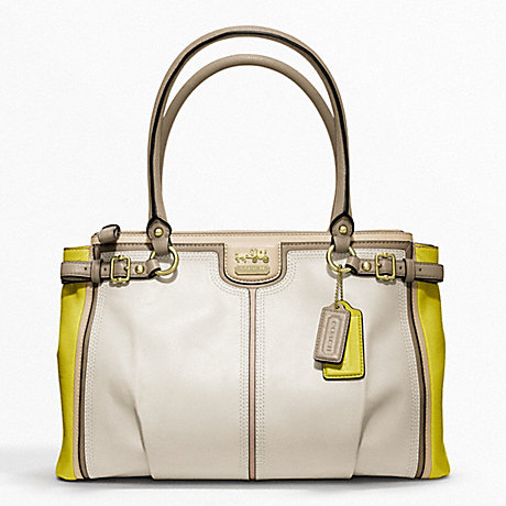 COACH F22701 MADISON COLORBLOCK KARA CARRYALL ONE-COLOR
