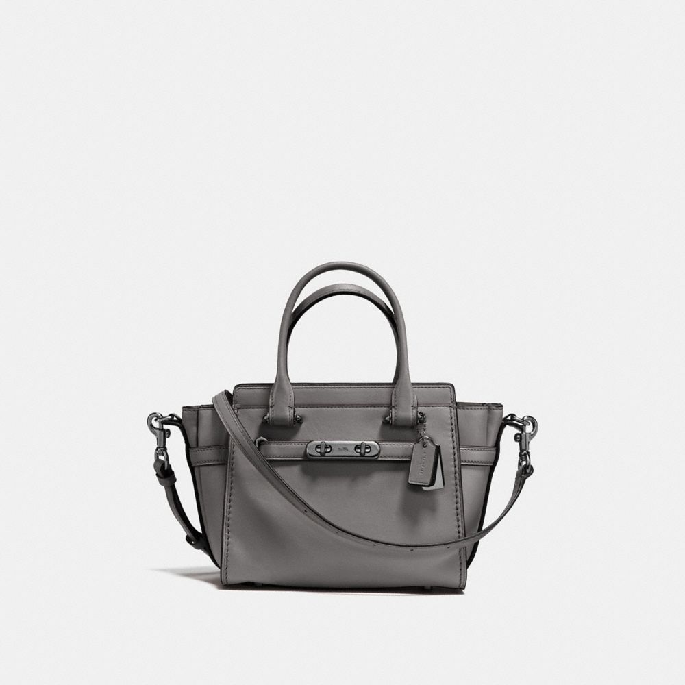 COACH SWAGGER 21 - f22719 - HEATHER GREY/DARK GUNMETAL