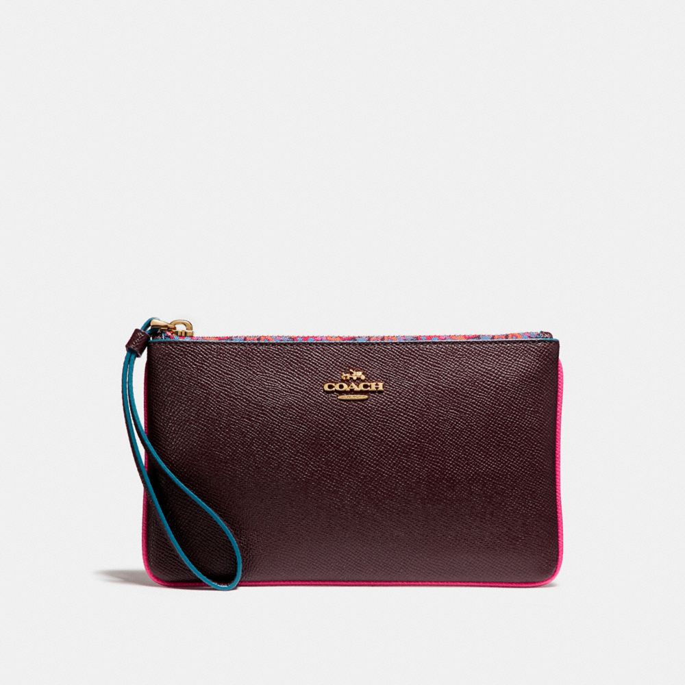 LARGE WRISTLET WITH EDGEPAINT - COACH f22790 - IMFCG