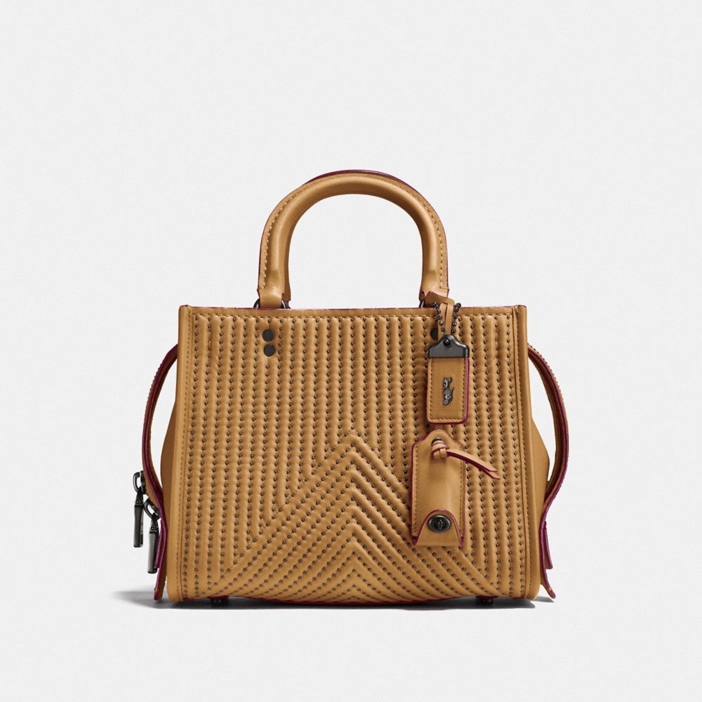 Coach rogue 25 best sale with quilting and rivets