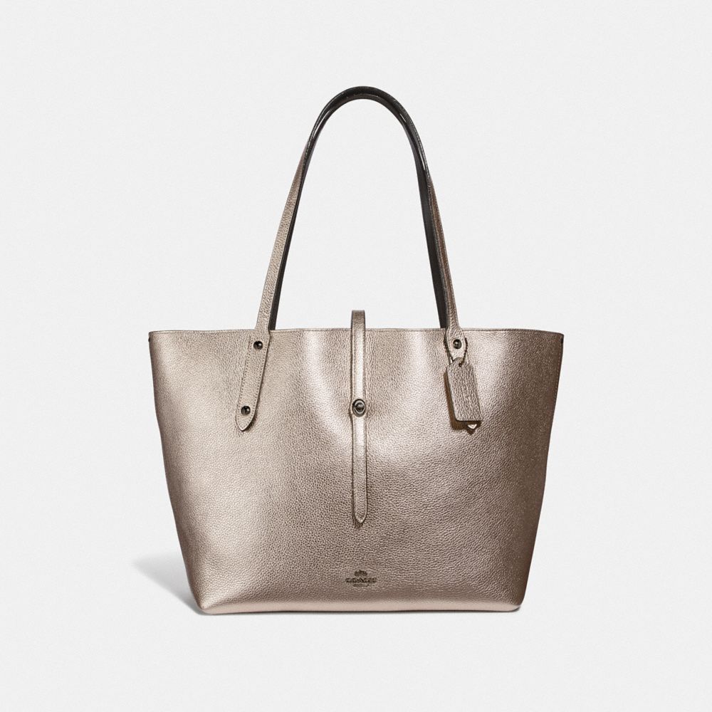 COACH F22882 Market Tote GM/PLATINUM