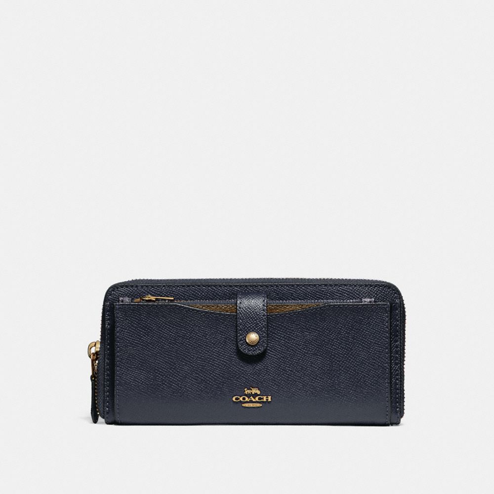 MULTIFUNCTION WALLET - f22997 - MIDNIGHT/IMITATION GOLD