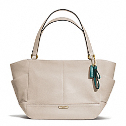 COACH F23284 Park Leather Carrie BRASS/STONE
