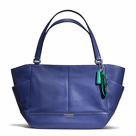 PARK LEATHER CARRIE - COACH F23284 - SILVER/FRENCH BLUE