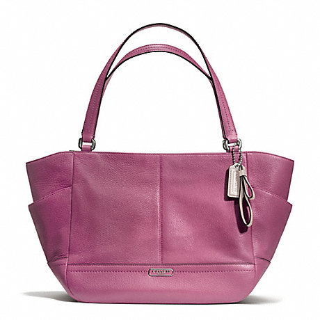 COACH PARK LEATHER CARRIE - SILVER/ROSE - f23284