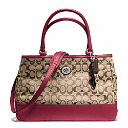 COACH PARK SIGNATURE LARGE CARRYALL - ONE COLOR - F23292