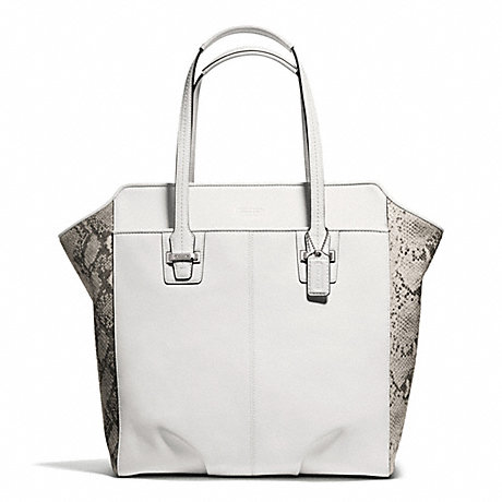 COACH f23303 TAYLOR MIXED LEATHER NORTH/SOUTH TOTE 