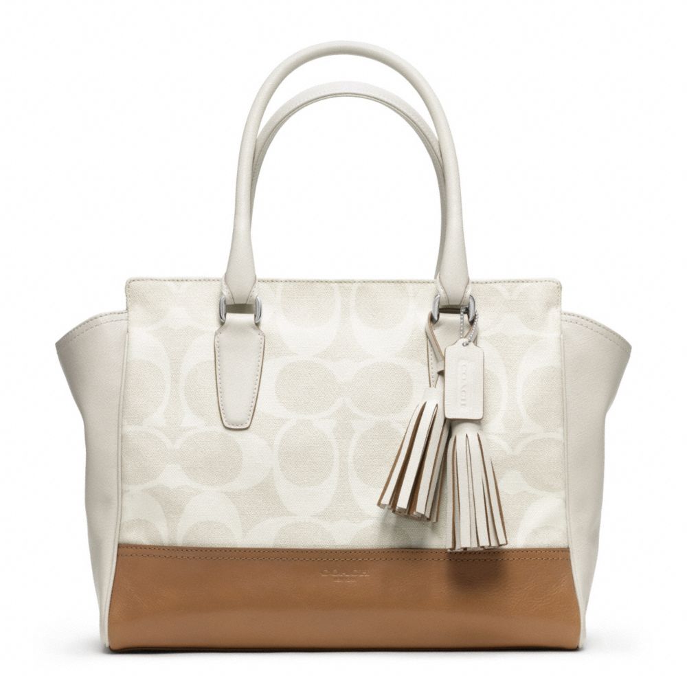 SIGNATURE CANVAS MEDIUM CANDACE CARRYALL COACH F23406