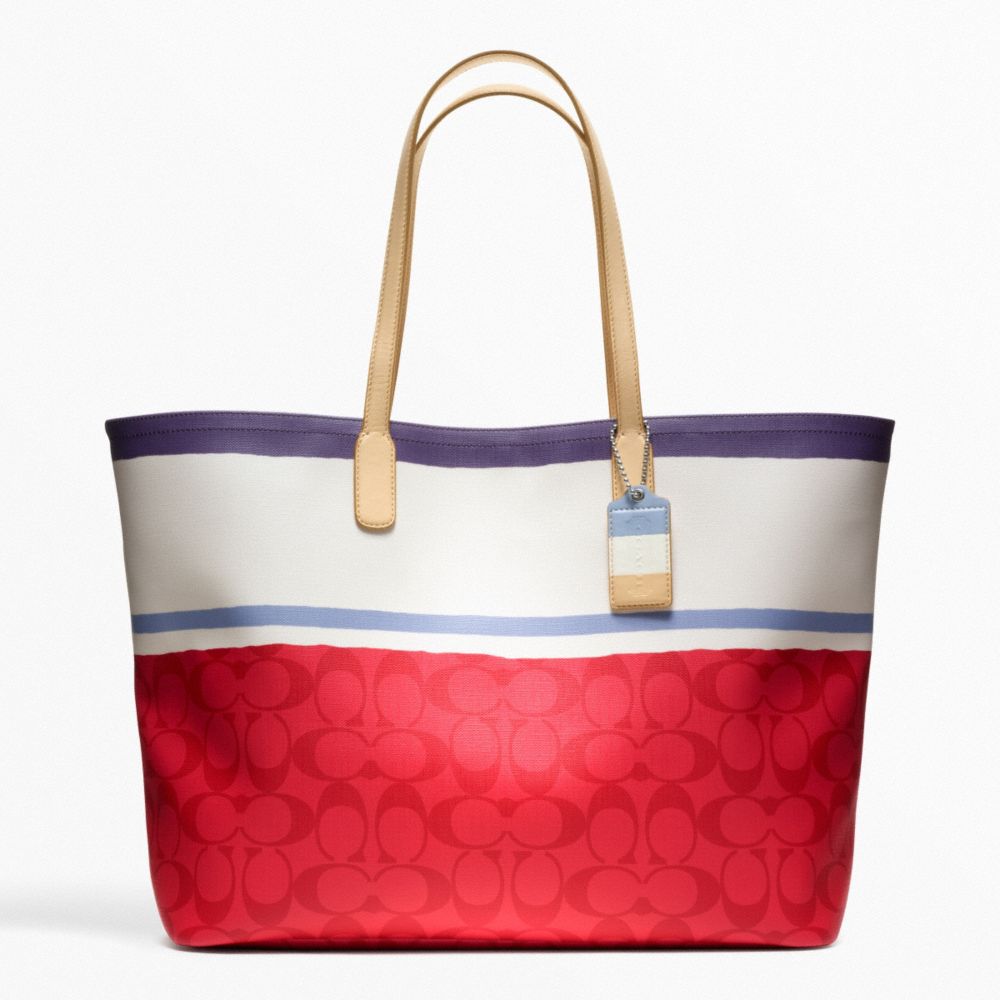 Coach Madison Eastwest Tote In Saffiano Leather, $298, Coach
