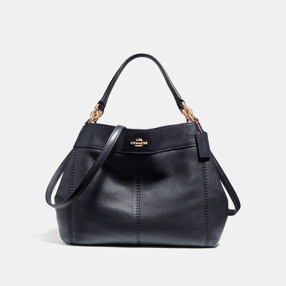 SMALL LEXY SHOULDER BAG - f23537 - IMITATION GOLD/MIDNIGHT