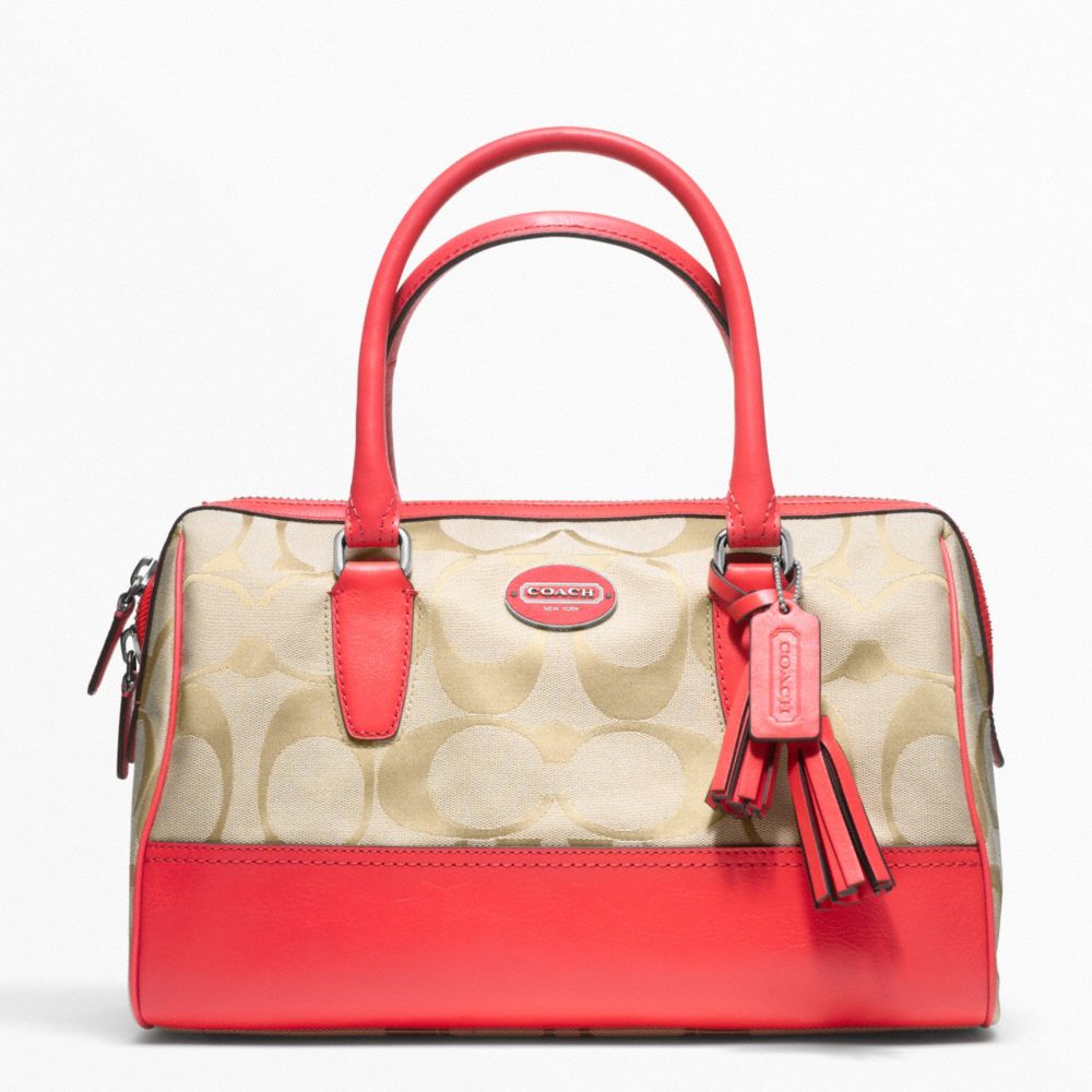 SIGNATURE HALEY SATCHEL COACH F23575