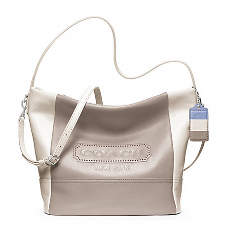 COACH F23711 LEGACY WEEKEND COLORBLOCK LEATHER SHOULDER BAG ONE-COLOR
