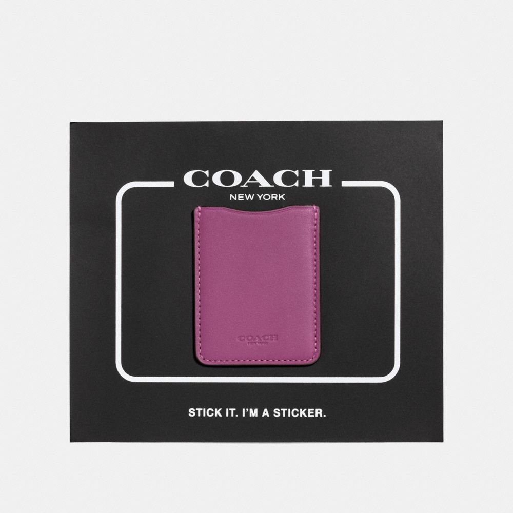 COACH F23727 - PHONE POCKET STICKER PRIMROSE